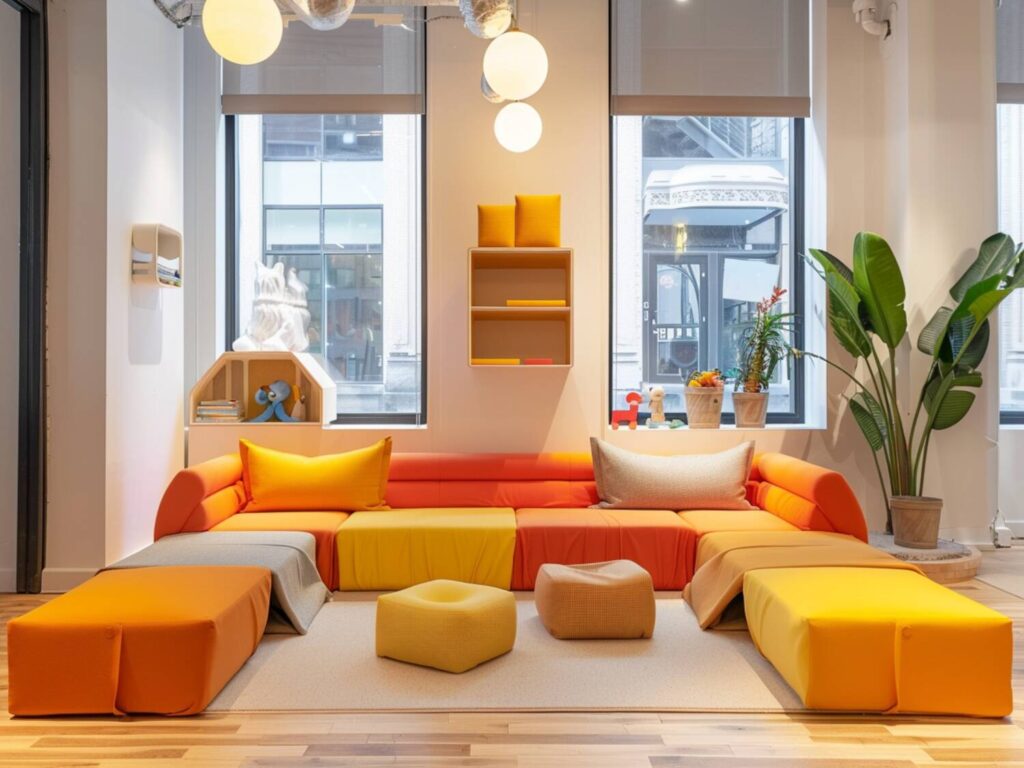 Jak dopasować meble dla dzieci do przestrzeni coworkingowych