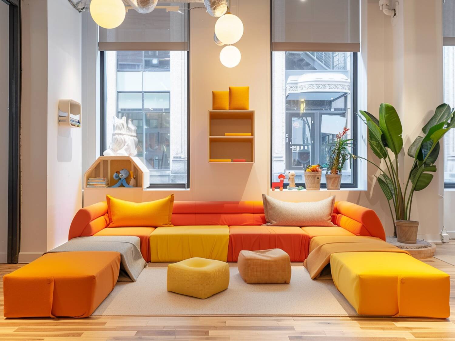 Jak dopasować meble dla dzieci do przestrzeni coworkingowych