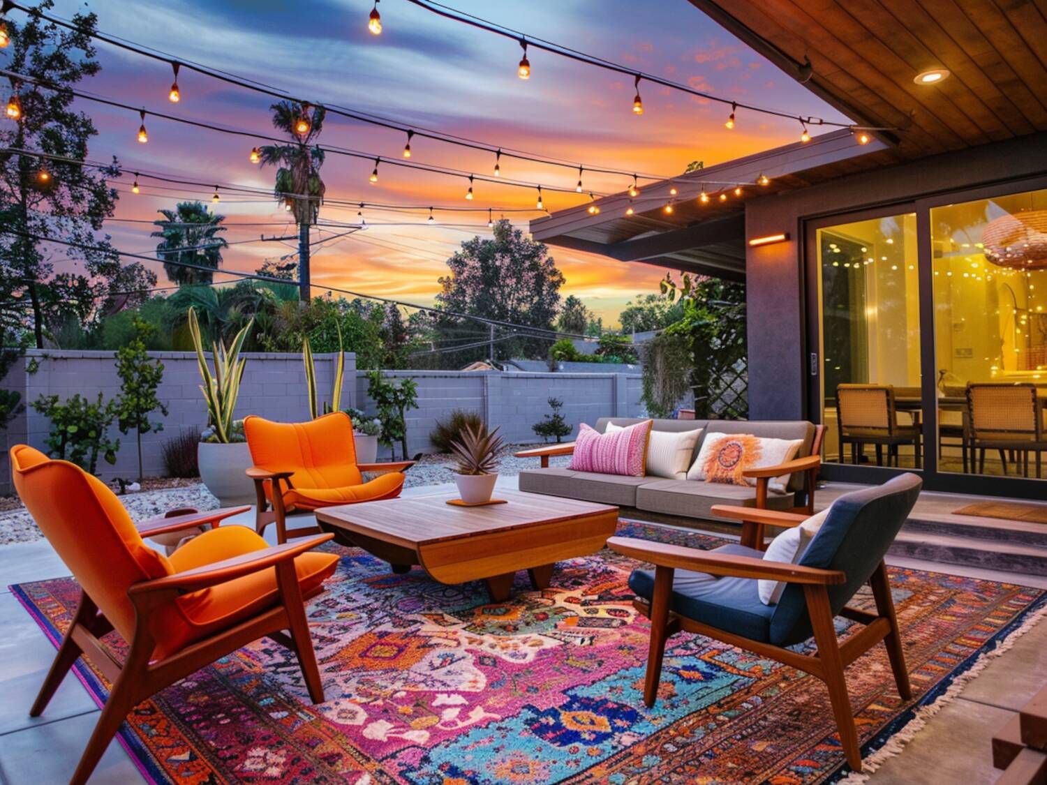 Jak urządzić przestrzeń outdoorową z wykorzystaniem mebli w stylu retro