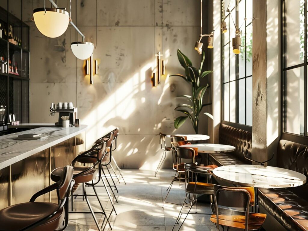 Jakie są najważniejsze cechy mebli do eleganckich kawiarni