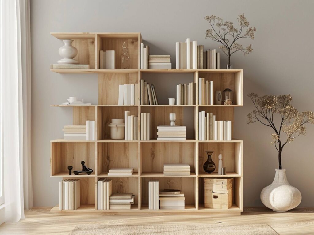 Jakie są zalety modułowych regałów do wnętrz w stylu skandynawskim