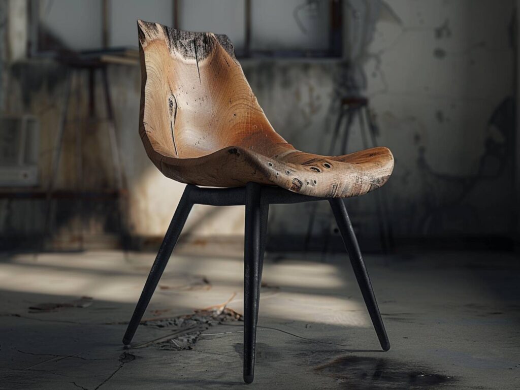 Jak odnowić drewniane krzesła w stylu loftowym