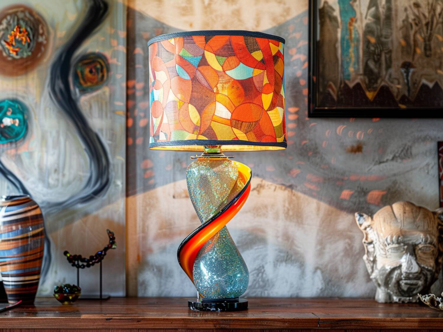Jakie lampy stołowe pasują do wnętrz w stylu eklektycznym