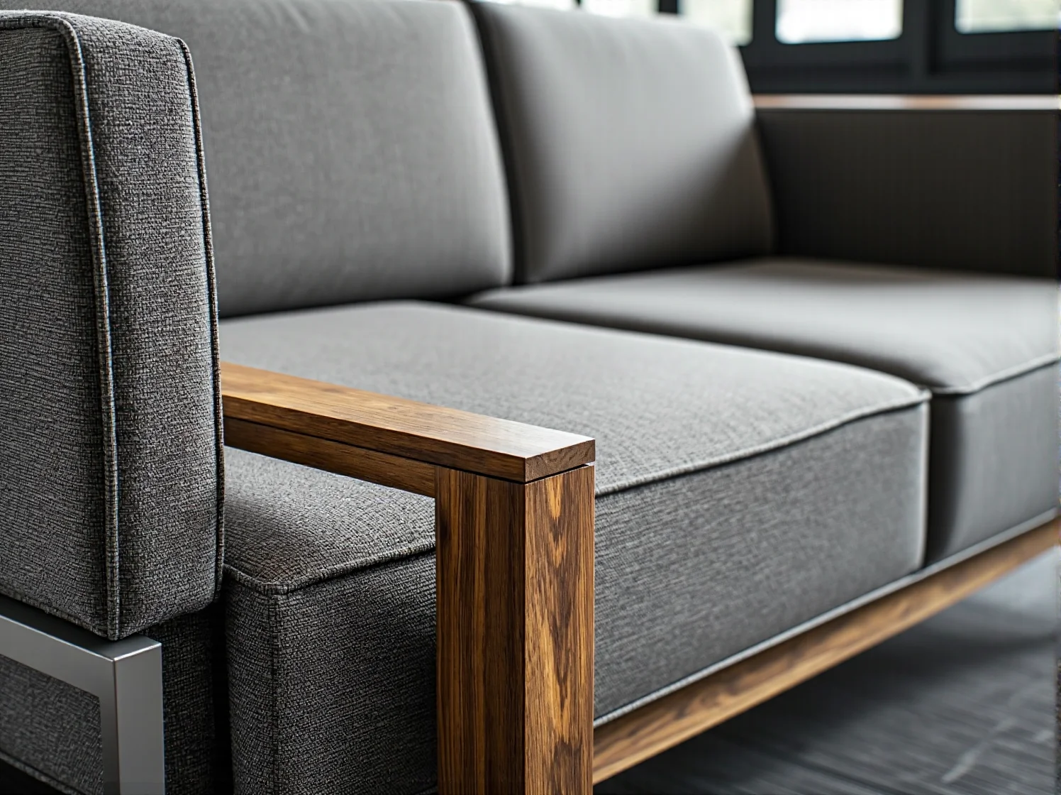 Funkcjonalne stanowiska pracy z rzędem biurek, optymalizujące przestrzeń w coworkingu.