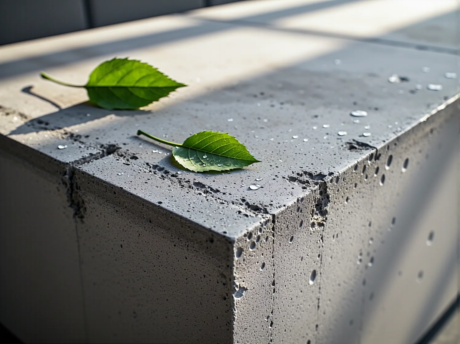 Delikatne czyszczenie powierzchni mebli z betonu architektonicznego.