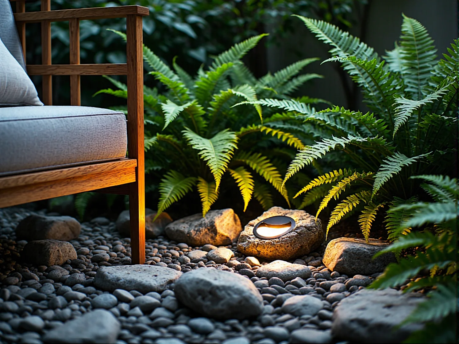 Zestaw różnych lamp solarnych w ogrodzie jako ekologiczne i praktyczne oświetlenie.