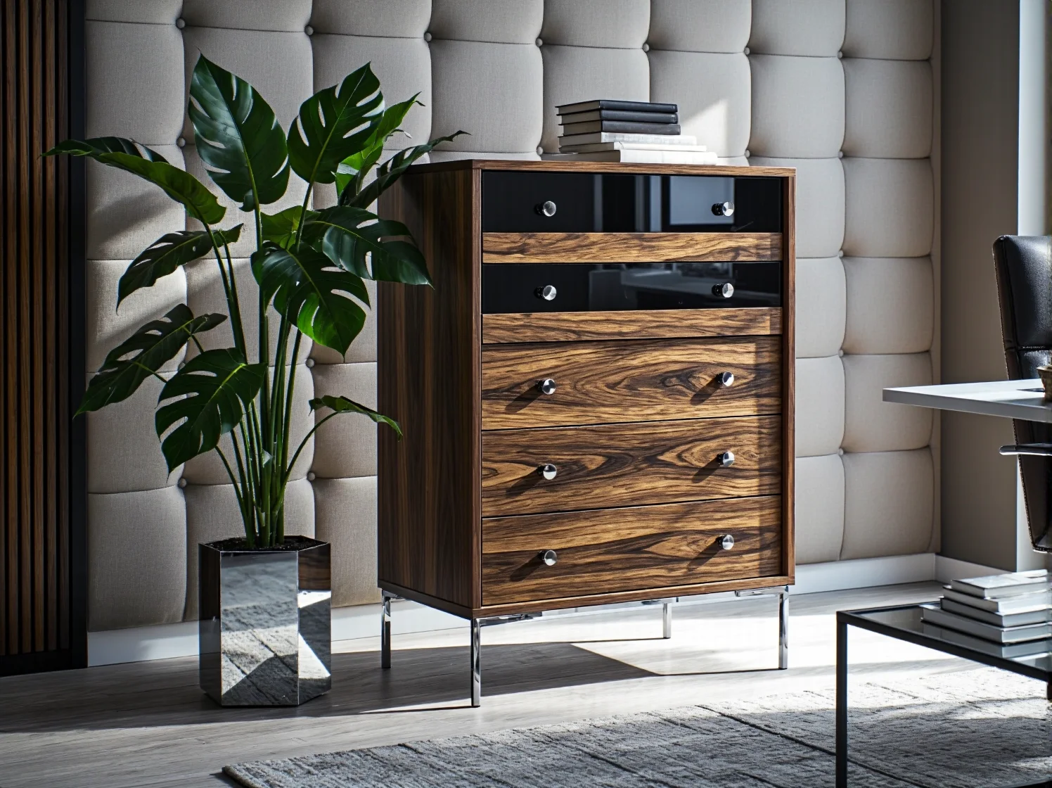 Komoda Glamour w Biurze: Klucz do Eleganckiej i Funkcjonalnej Przestrzeni - ilustracja 3