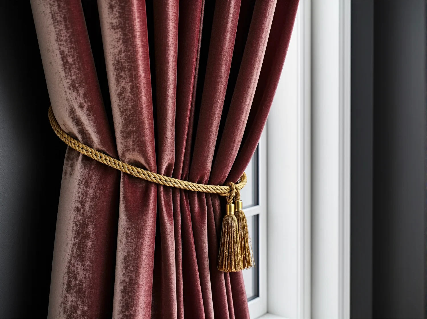 Złote wzory na dekoracyjnej poduszce, przykład luksusowych tekstyliów glamour.