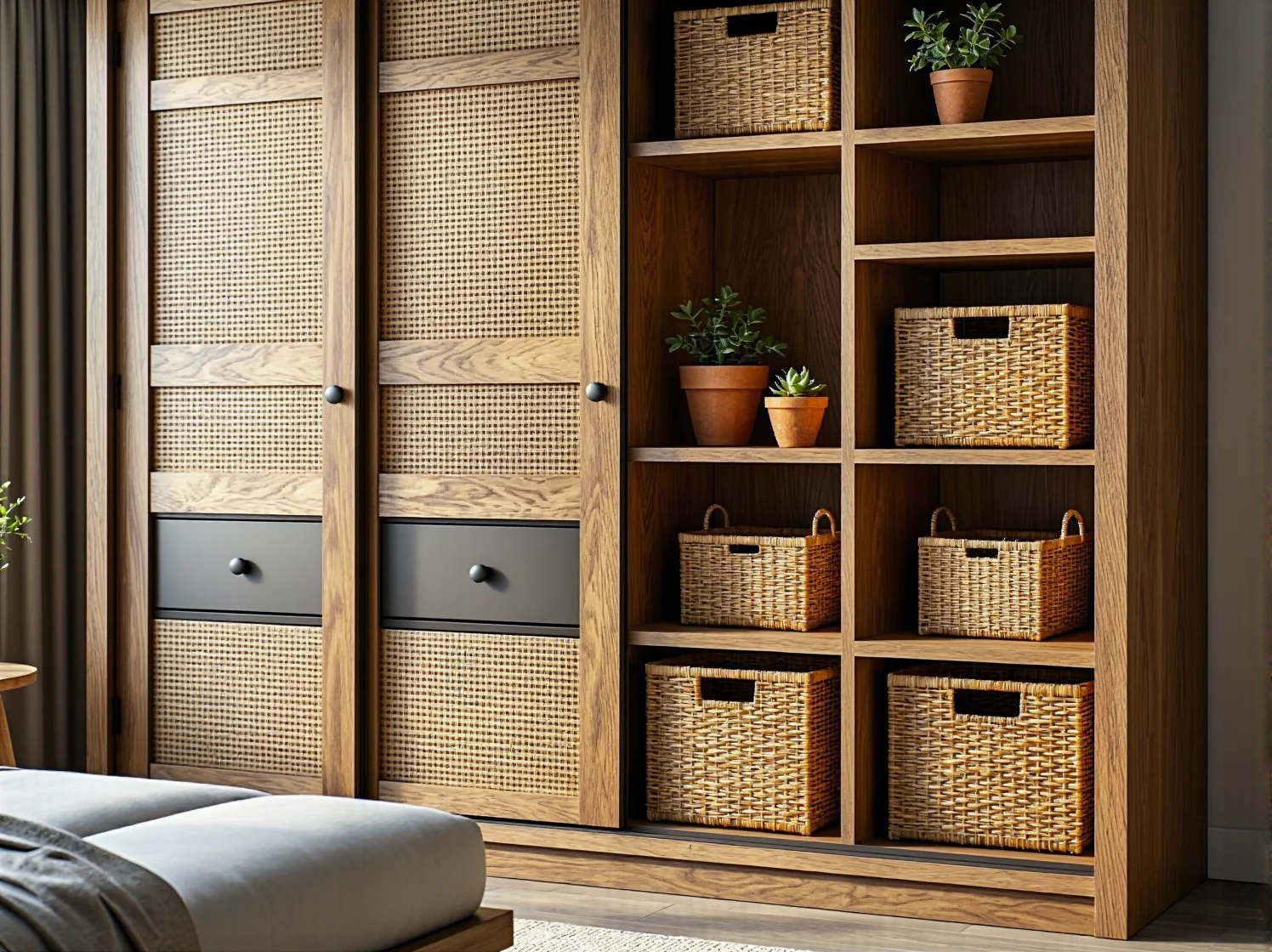 Aranżacja pokoju dziecka z regałem na zabawki wykonanym z certyfikowanych materiałów eko.